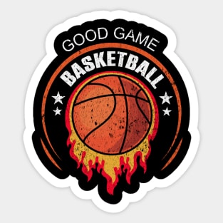 basketball good game Sticker